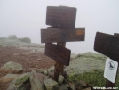 Trail junction, Lafayette by Hammock Hanger in Trail & Blazes in New Hampshire