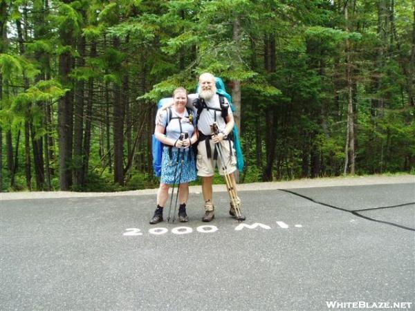 Hammock Hanger & Lwop at the designated 2000 mile mark.