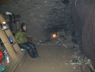 Cold Night At Mollies Ridge by Rcarver in North Carolina & Tennessee Shelters