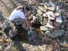 Myself Getting Water At Pocohontas Spring In Pa ..