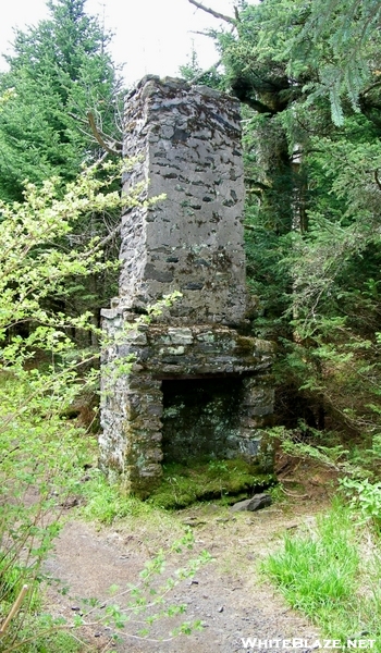 Old Chimney On Roan Mountain