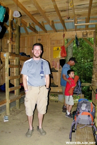 Me At Mountaineer Falls Shelter