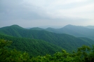 View From Overlook Above Muskrat Creek Shelter by SmokyMtn Hiker in Views in North Carolina & Tennessee