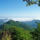 Overlook 1.6 miles north of Wesser Bald Shelter by SmokyMtn Hiker in Views in North Carolina & Tennessee