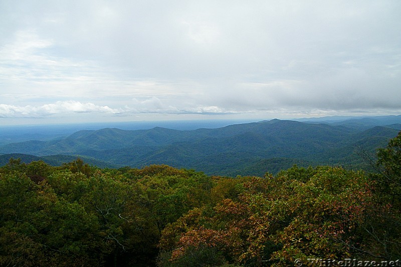 Decending Blood Mountain NOBO