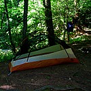 Stagnant Pond Campsite by SmokyMtn Hiker in Tent camping
