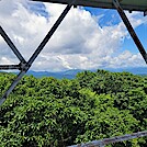 Albert Mountain Fire Tower by SmokyMtn Hiker in Views in North Carolina & Tennessee