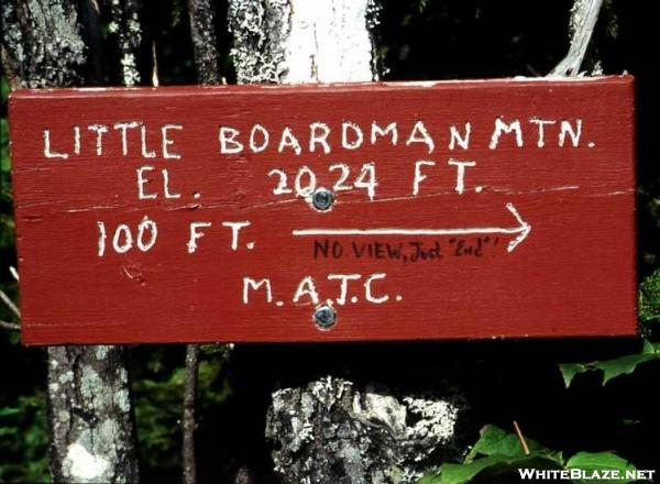 Little Boardman mountain, Maine