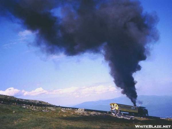 Cog Railroad on Mt. Washington