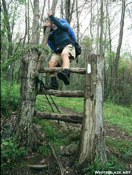 Stile north of Elk Park, NC