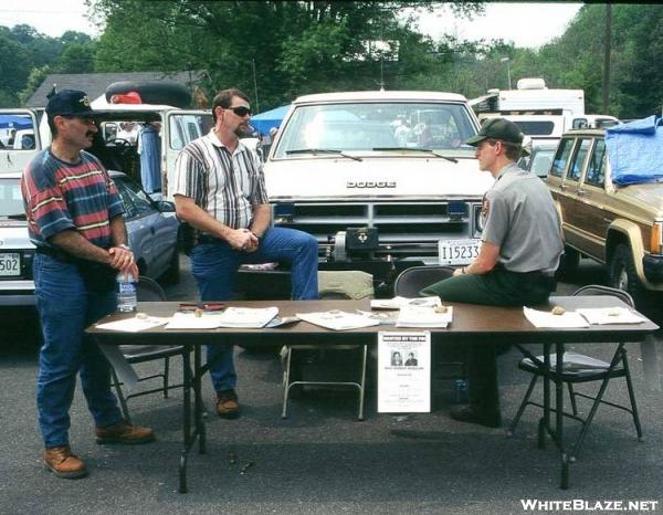 FBI set up at Trail Days looking for Eric Rudolph