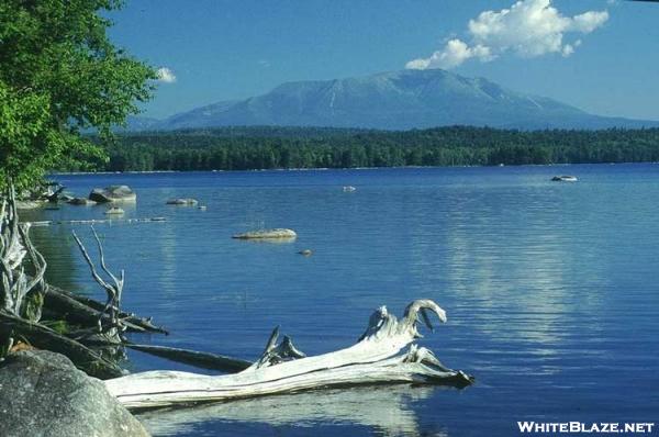 Katahdin from Pemadumcook lake