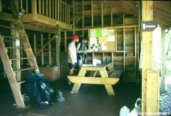 New Peters Mountain Shelter