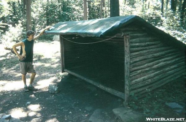 Old Peters Mountain shelter