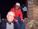 Chenago And Chuck At Lulu Tye Shelter In Vt