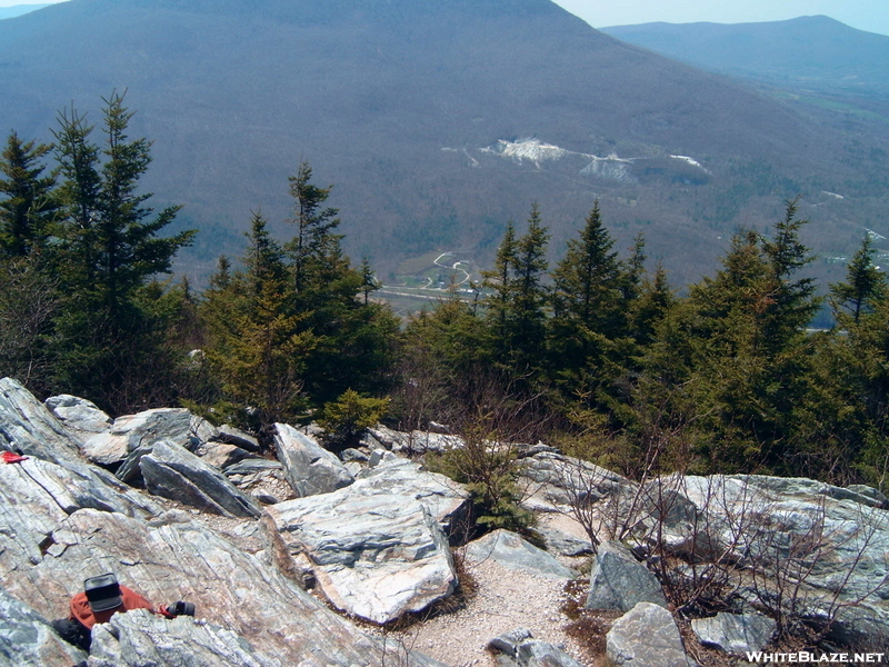 Blue Sky Day From Baker Peak In Vermont