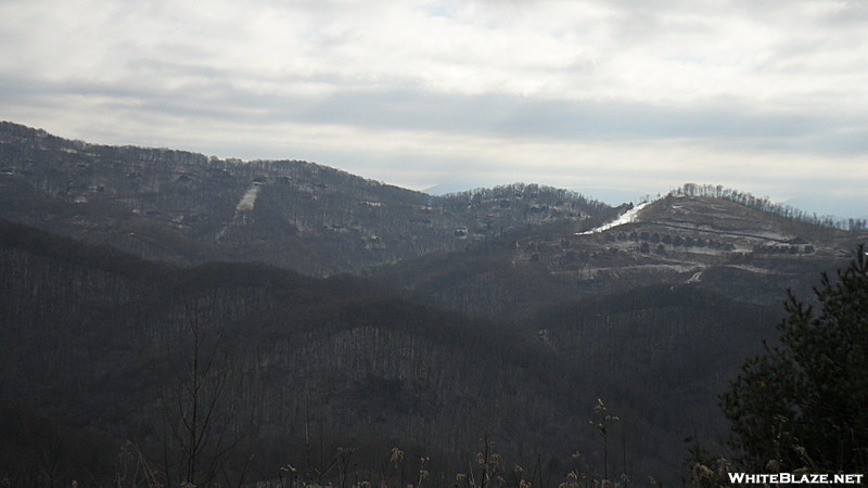 just north of Sams Gap Ski slopes in the distance