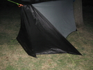 Oes Tarp With Grizz Beak by Wags in Hammock camping