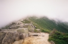 D-wreck And Red Hat Ahead On Katahdin by TRIP08 in Views in Maine