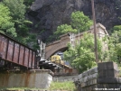 CSX exiting tunnel