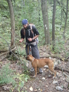 Trevor And Blue The Boxer by MedicineMan in Thru - Hikers