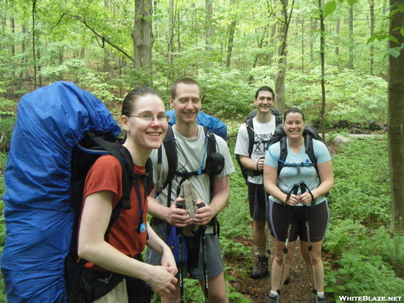 Faces On The Trail In Ct- Wystiria (on The Bar Right)