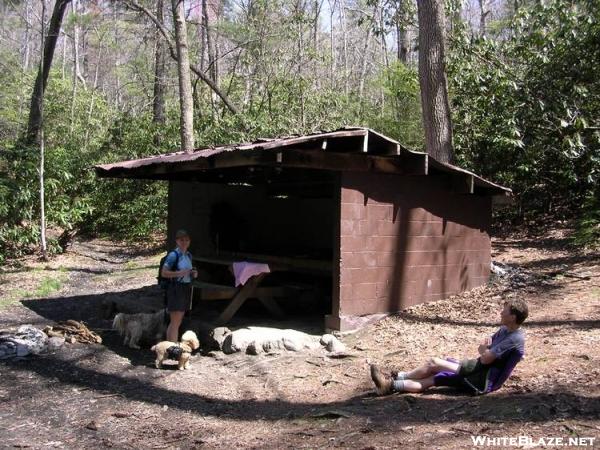 Curley Maple Gap Shelter