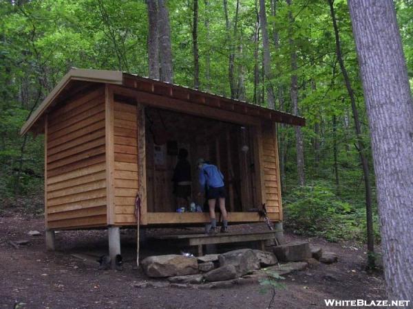 new Boy Scout shelter