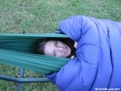 Head shot of the system by MedicineMan in Hammock camping