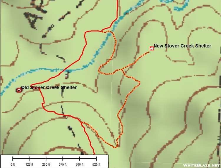 Stover Creek trail reroute