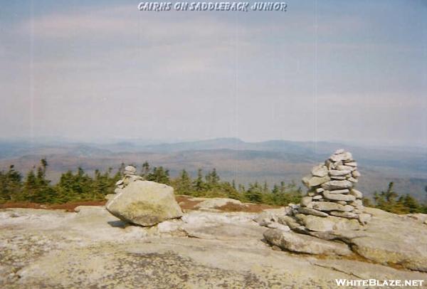 Cairns On Saddleback Mt