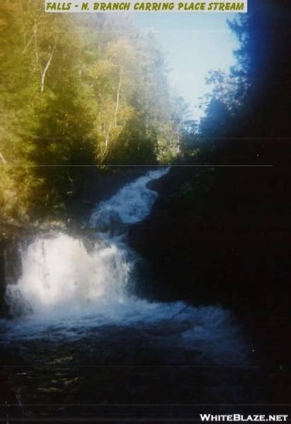 The Falls At Pearce Pond Stream