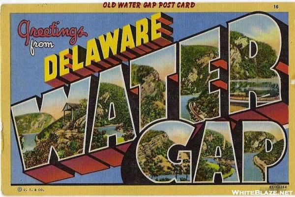 Delaware Water Gap Postcard