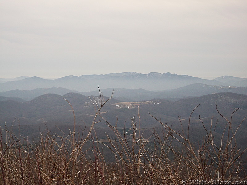 looking toward western North Carolina