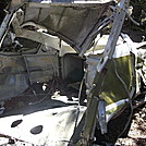 Plane wreckage on top of Grandfather mountain