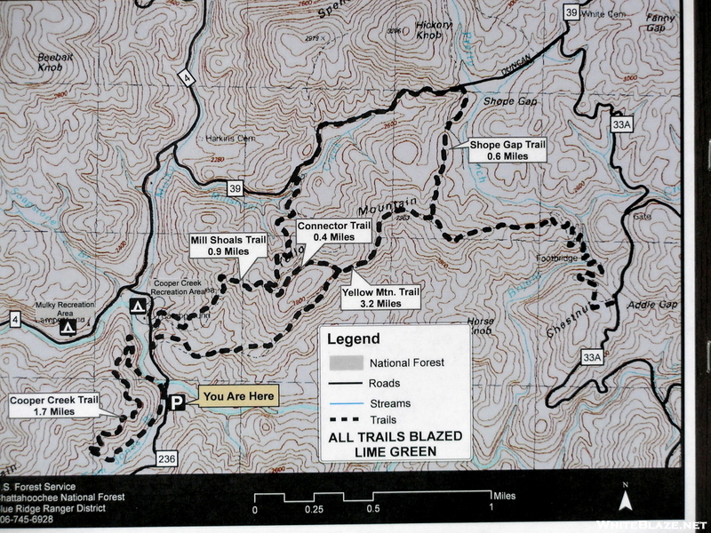 Cooper Creek Map