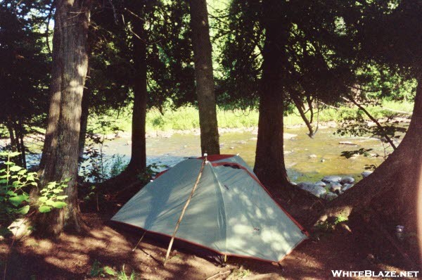 Tent Alongside Beaver R.