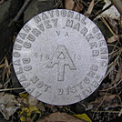 survey marker 416-va-13 detail