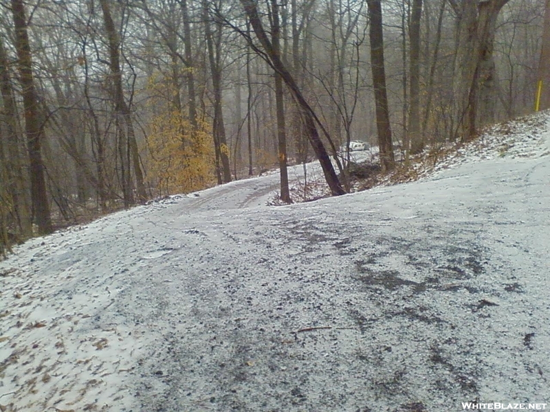 Parking Area At Ashby Gap.