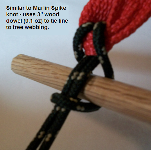 Suspension Knot for Hanging Hammock