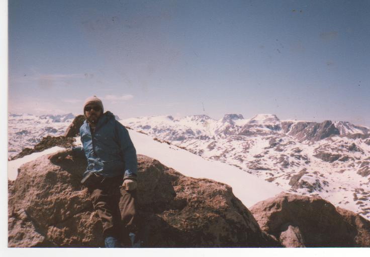 Summit Of Mt Lonesome, Beartooths