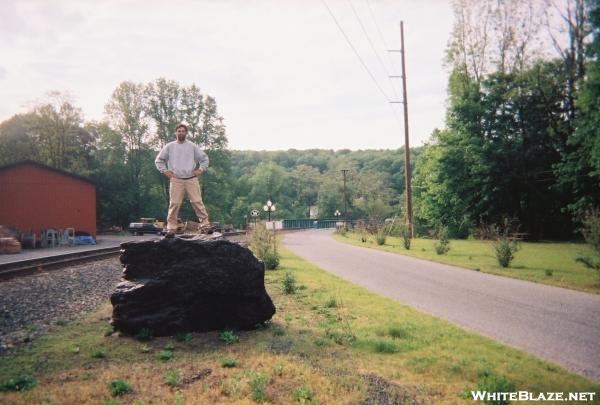 Lord Sasquatch on lump of coal