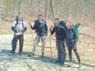 Hikers On Tray Mountain