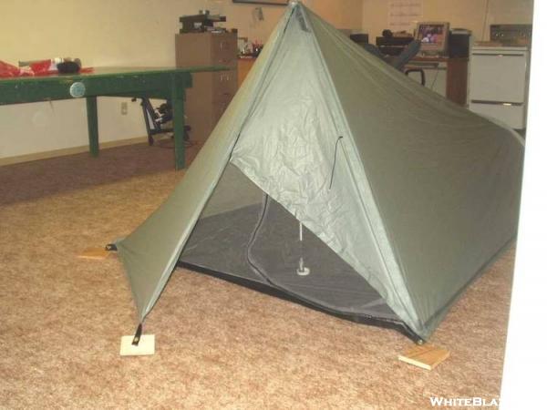 Tent Project - flap down