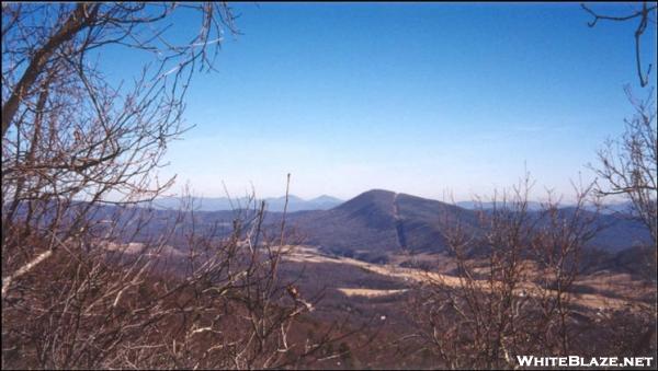 McAfee's Knob from North Mtn