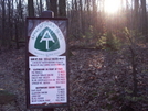 Distance Marker At Hawk Mountain Road by ~Ronin~ in Trail & Blazes in Maryland & Pennsylvania