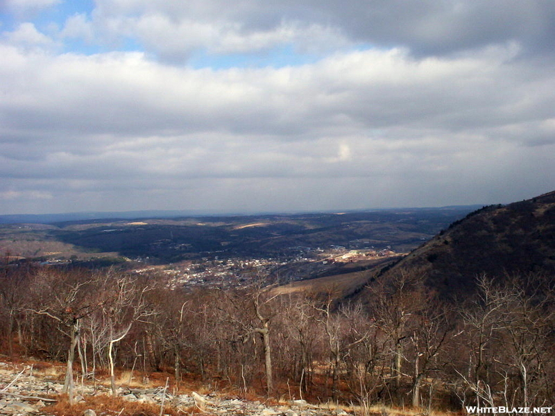 Looking Down At Palmerton, Pa From North Trail