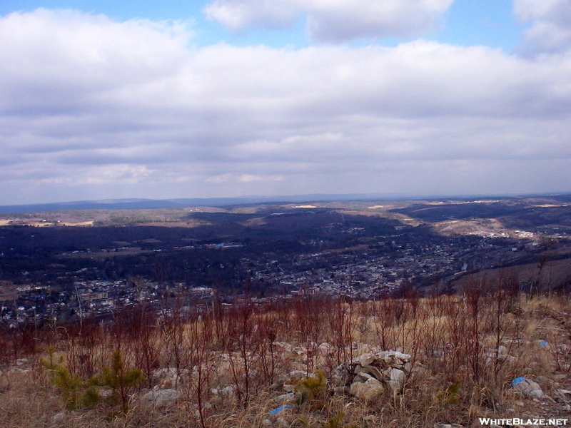 View Of Palmerton, Pa From North Trail