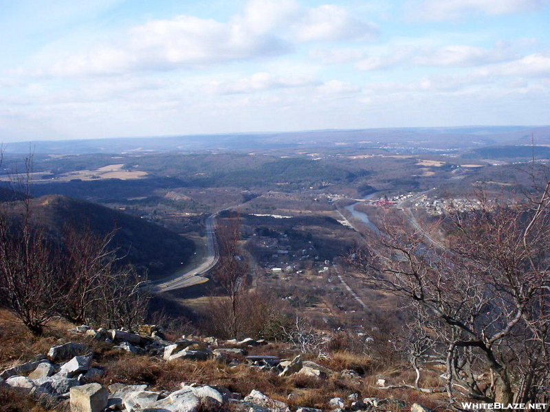 View Of Pa Turnpike From North Trail