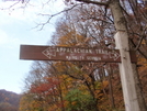 Appalachian Trail Sign